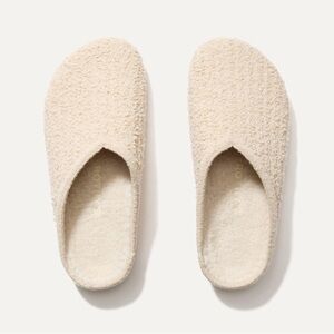 NWT ROTHYS COZY CLOG Cream Slippers